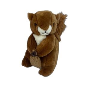 Nutkin Squirrel Stuffed Animal Eden Toys Beatrix Potter Frederick Warner 11”